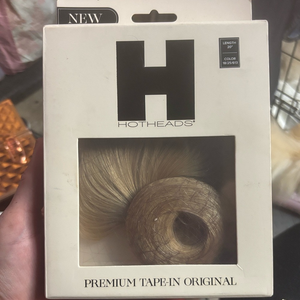 Brand New Premium Tape-In Human Hair Extensions - 20” Blonde